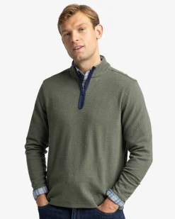 Southern Tide Heather Outbound Quarter Zip Hot