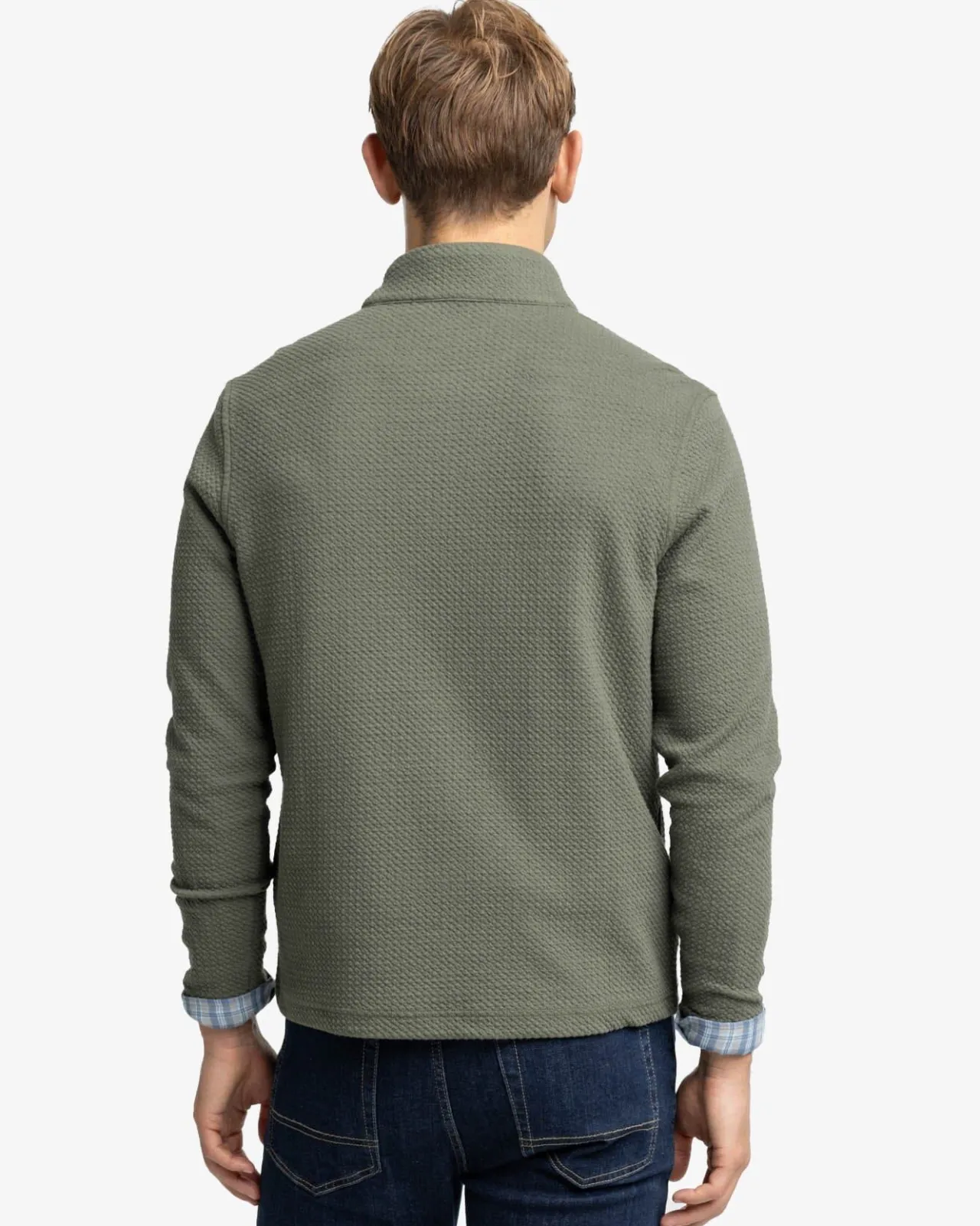 Southern Tide Heather Outbound Quarter Zip Hot