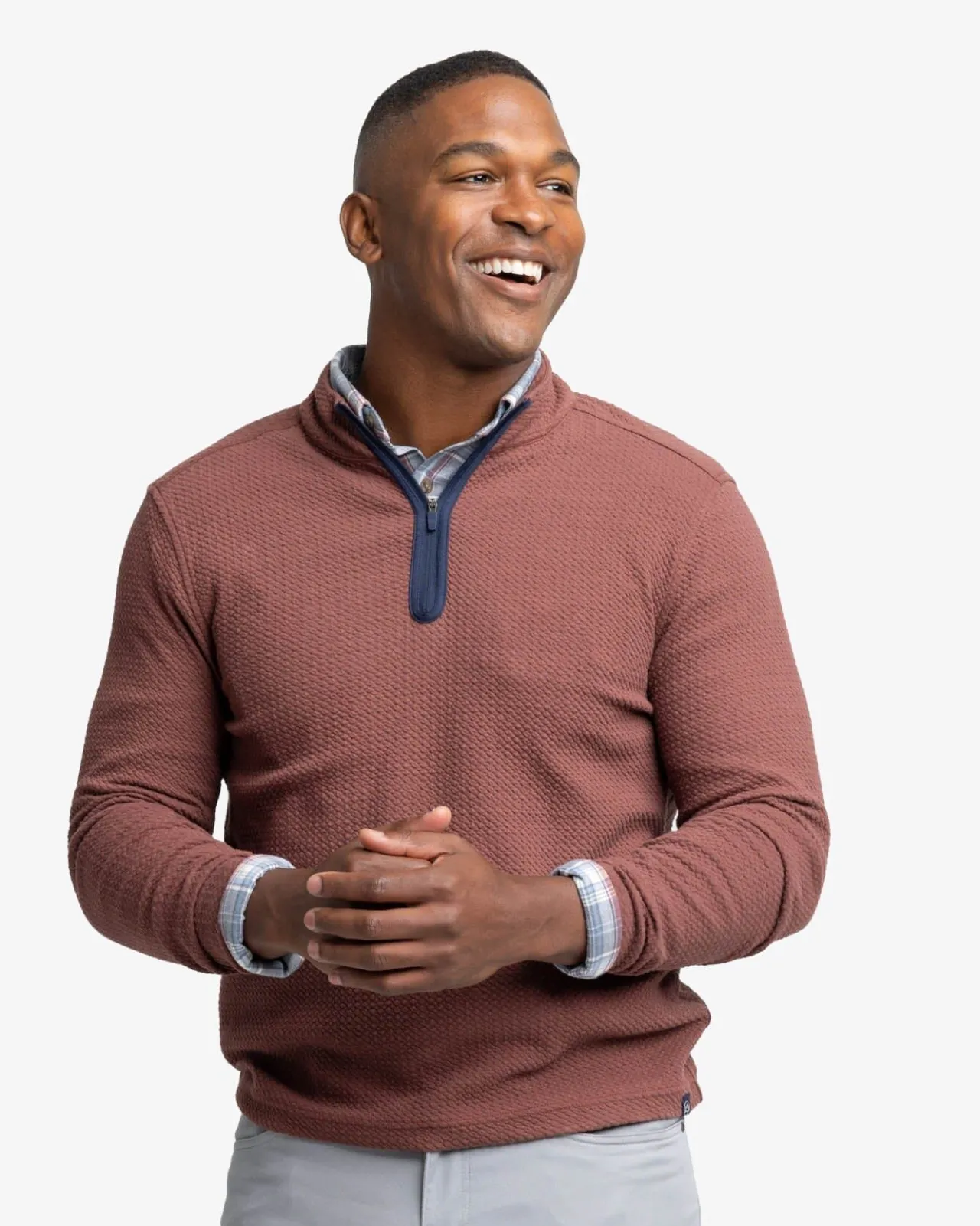 Southern Tide Heather Outbound Quarter Zip Hot