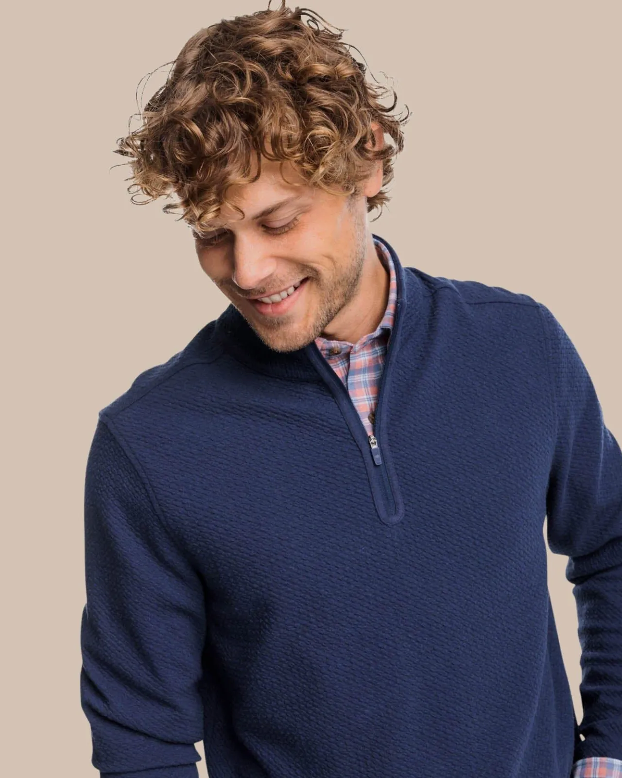 Southern Tide Heather Outbound Quarter Zip Hot