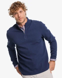 Southern Tide Heather Outbound Quarter Zip Hot