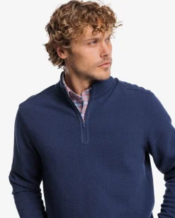 Southern Tide Heather Outbound Quarter Zip Hot