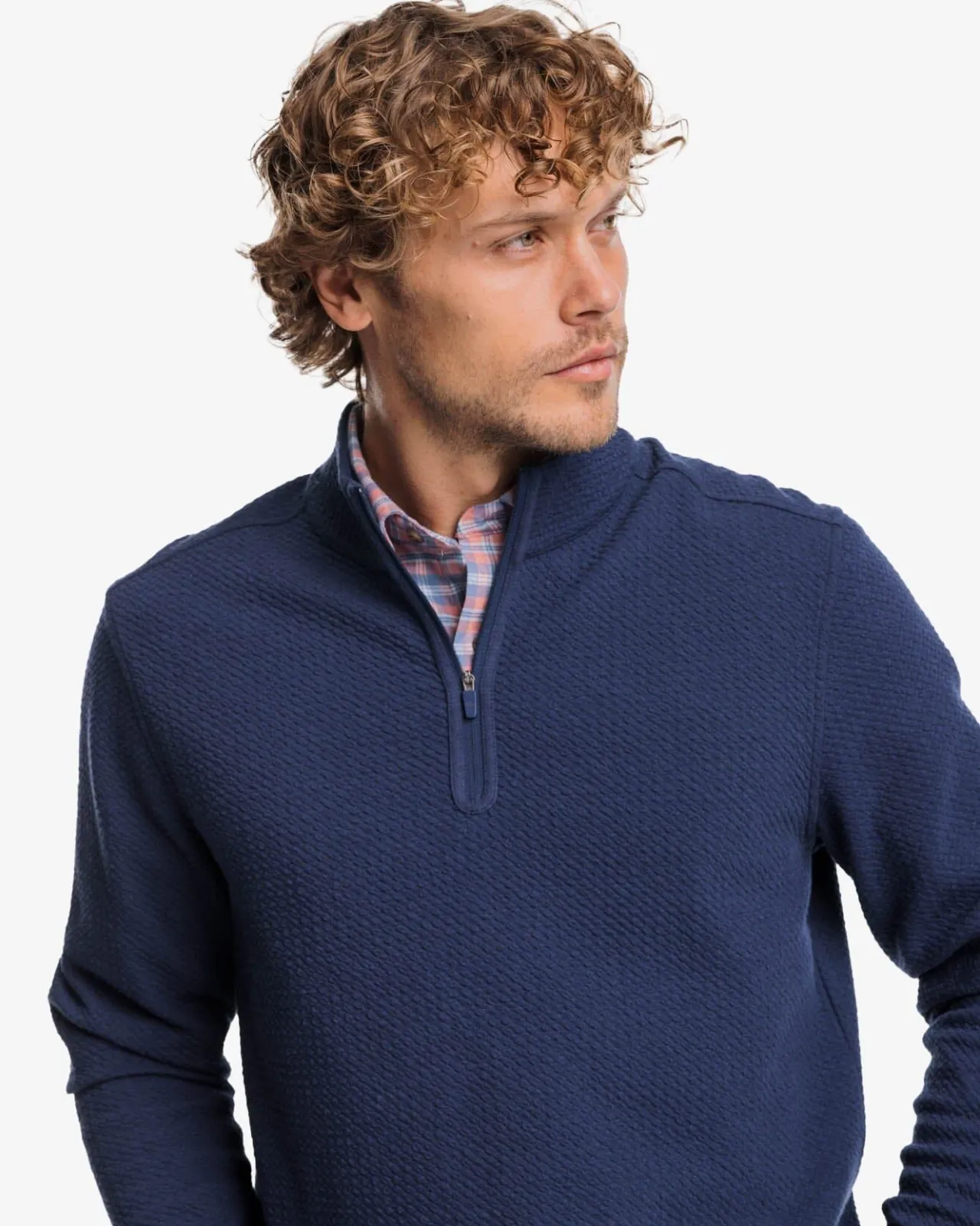 Southern Tide Heather Outbound Quarter Zip Hot