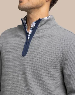 Southern Tide Heather Outbound Quarter Zip Hot