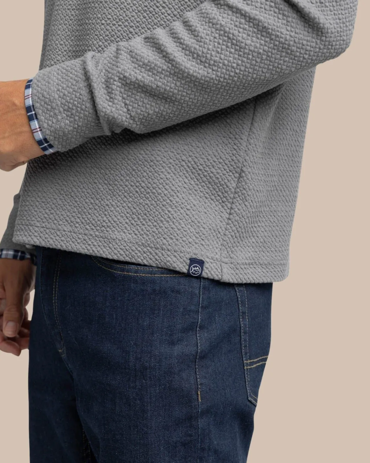 Southern Tide Heather Outbound Quarter Zip Hot