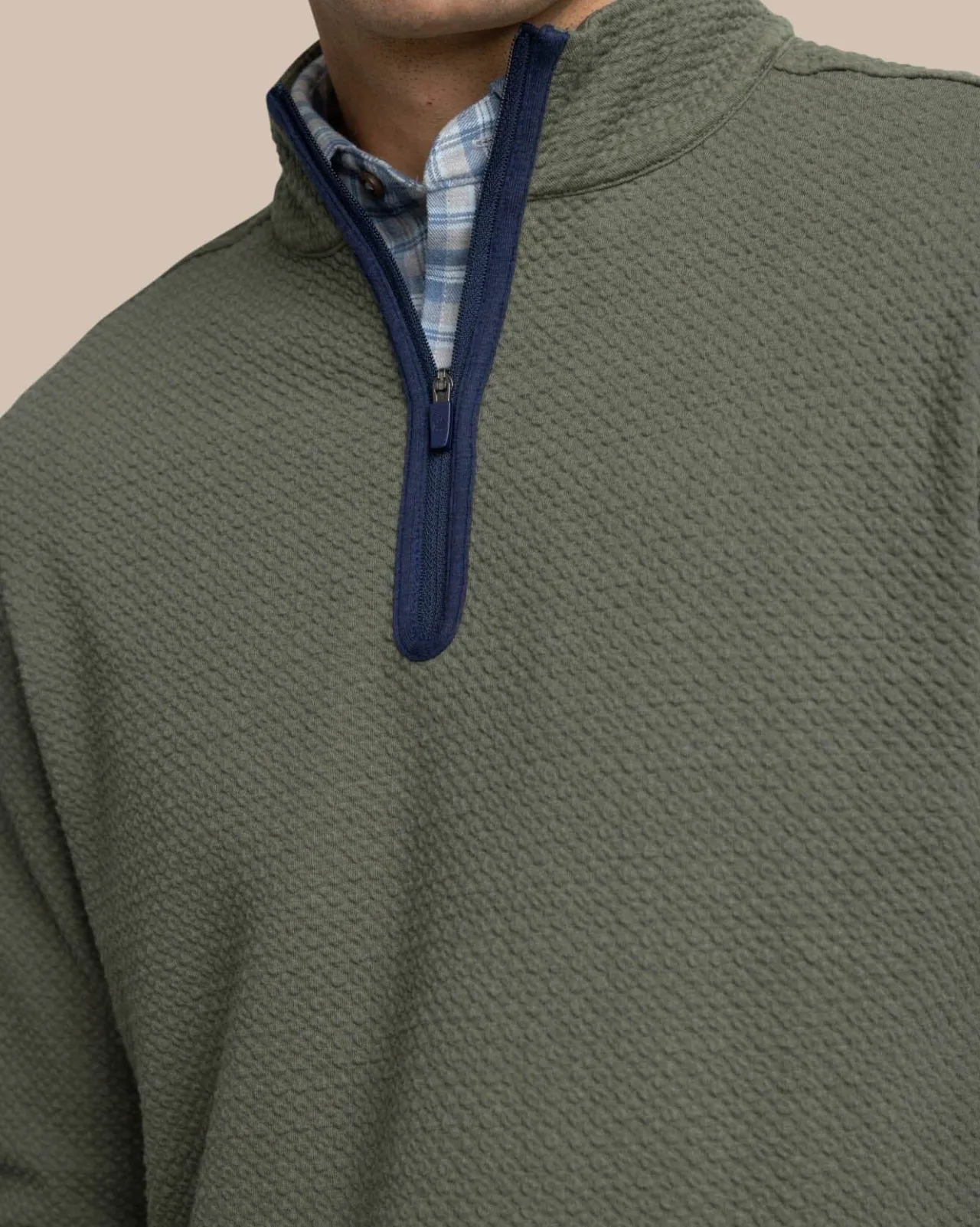 Southern Tide Heather Outbound Quarter Zip Hot