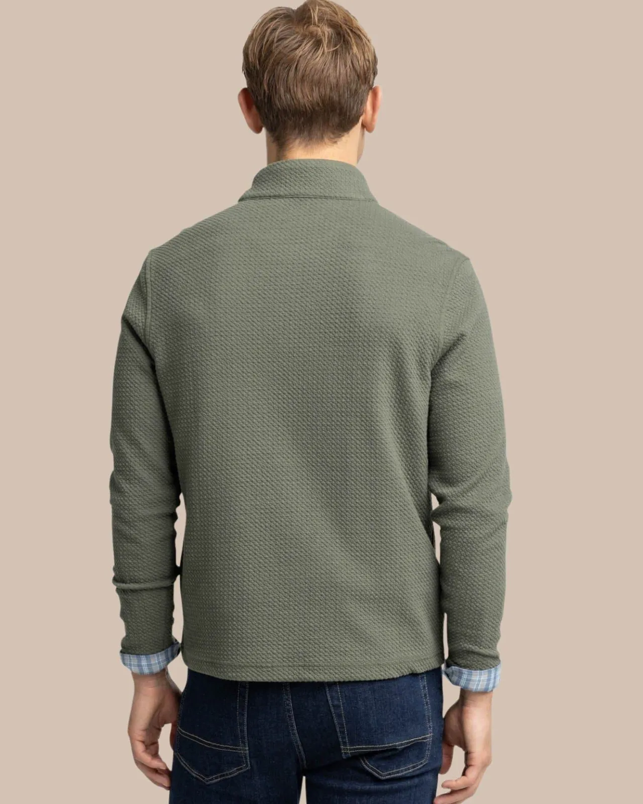 Southern Tide Heather Outbound Quarter Zip Hot