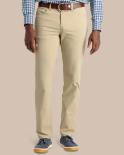 Southern Tide Intercoastal Performance Pant Sandstone Khaki Online