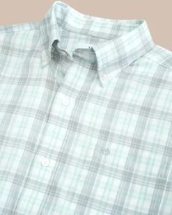 Southern Tide Intercoastal West End Plaid Long Sleeve Sport Shirt Online
