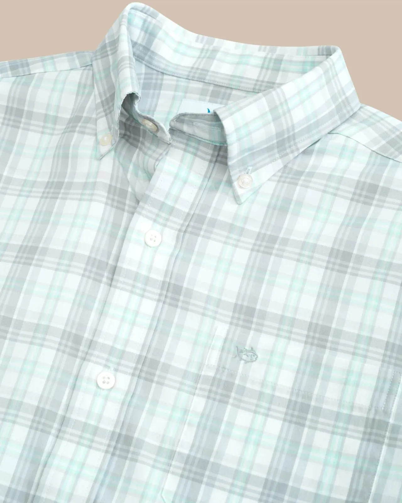 Southern Tide Intercoastal West End Plaid Long Sleeve Sport Shirt Online