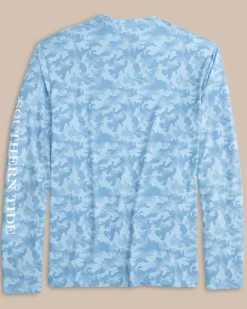 Southern Tide Island Camo Long Sleeve Performance T-Shirt Online