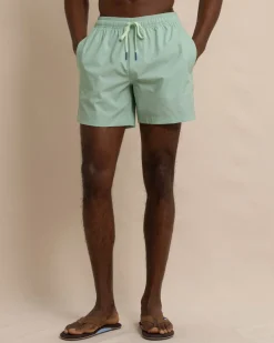 Southern Tide It'S Wavey Baby Swim Trunk Basil Green Store