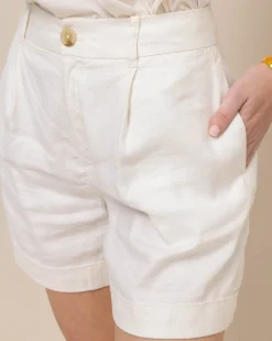 Southern Tide Jacey Twill Short Sand White Flash Sale