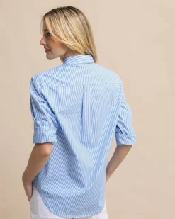 Southern Tide Katherine Stripe Shirt Sale