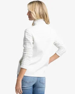 Southern Tide Kelsea Quilted Heather Pullover Best Sale