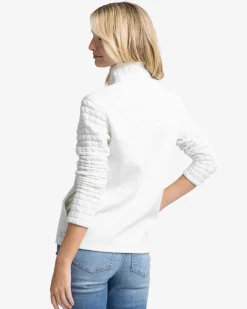 Southern Tide Kelsea Quilted Heather Pullover Best Sale