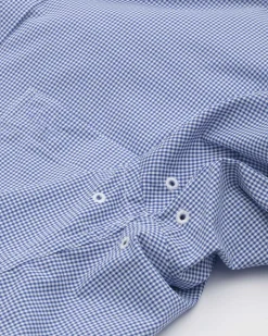 Southern Tide Kentucky Wildcats Gingham Button Down Shirt University Blue Fashion