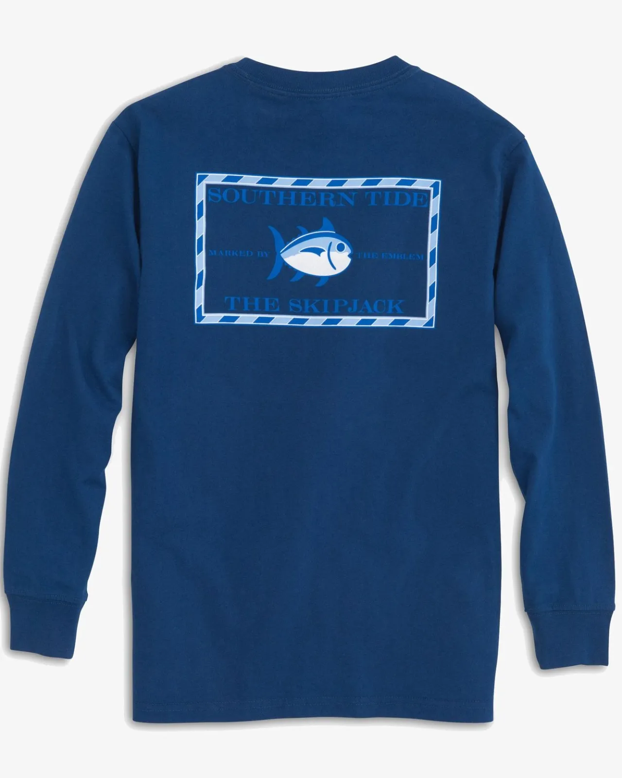 Southern Tide Kids Long Sleeve Original Skipjack T-Shirt Best