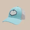 Southern Tide Kids Skipjack Trademark Trucker Hat Blue Discount