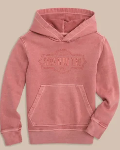 Southern Tide Kids Sun Farer Upper Deck Long Sleeve Hoodie Sale