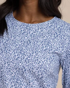 Southern Tide Leira That Floral Feeling Print Performance Dress Cheap