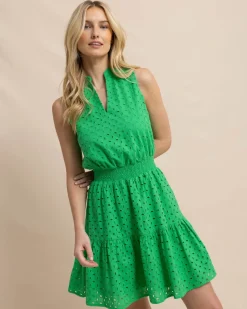 Southern Tide Londyn Eyelet Dress Clearance