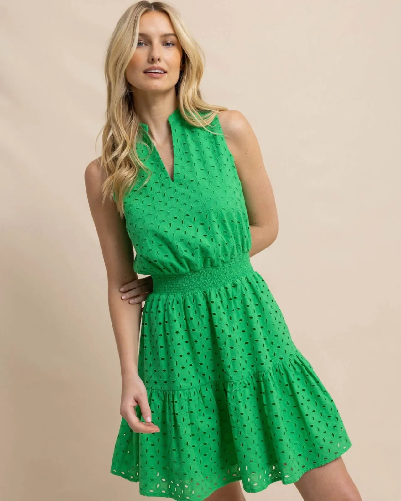 Southern Tide Londyn Eyelet Dress Best Sale