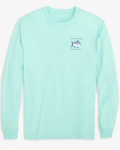 Southern Tide Long Sleeve Original Skipjack T-Shirt Shop