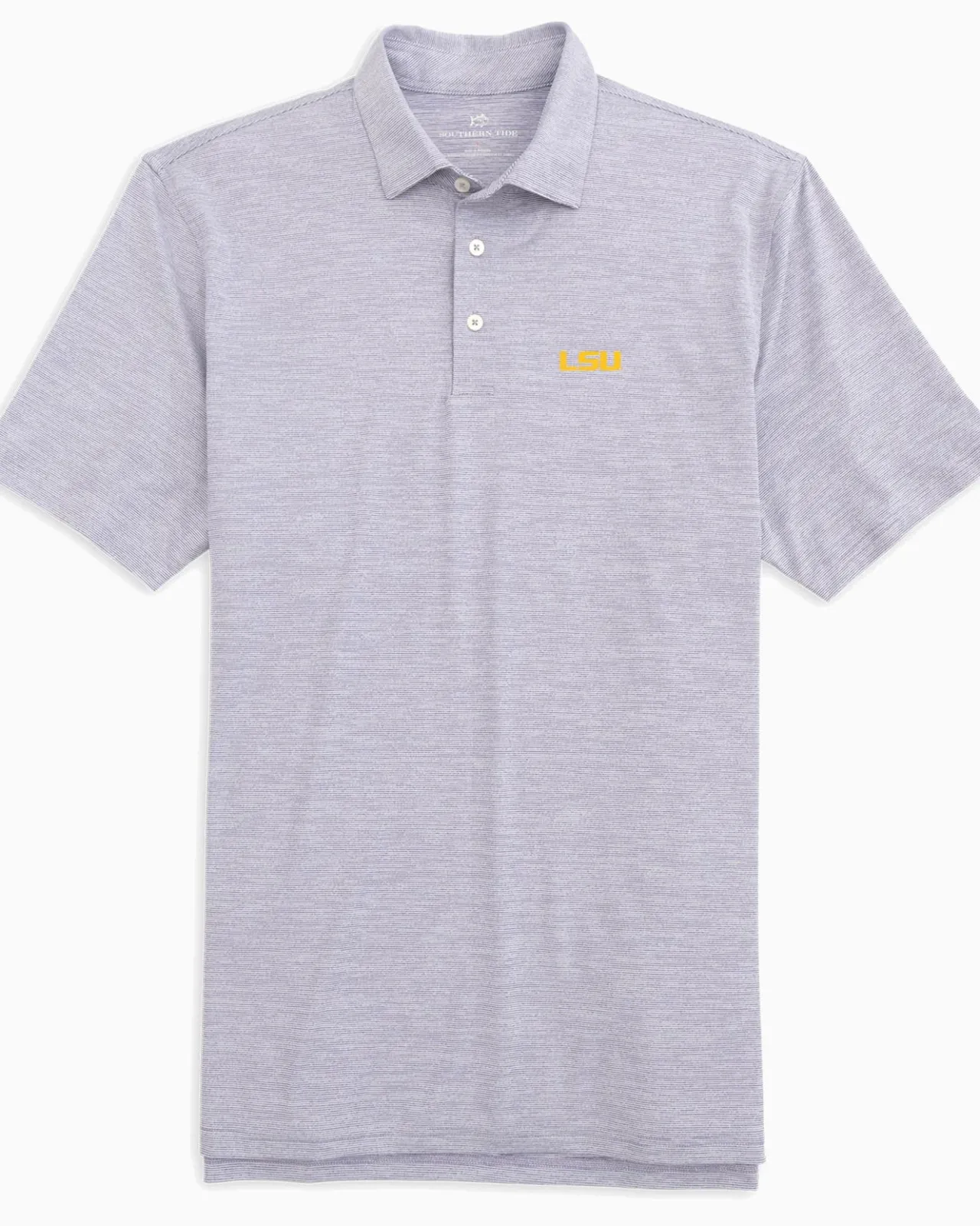 Southern Tide Lsu Tigers Driver Spacedye Polo Shirt Online