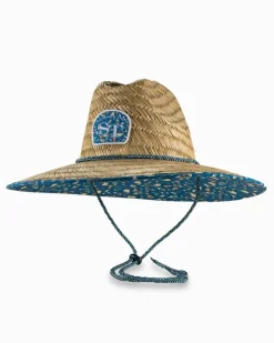 Southern Tide Marg Madness Straw Hat Atlantic Blue Online