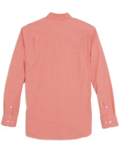 Southern Tide Miami Hurricanes Gingham Button Down Shirt Best