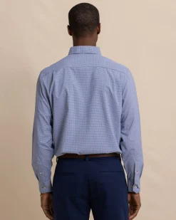 Southern Tide Micro Gingham Brrr°® Intercoastal Sport Shirt Hot