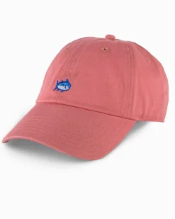 Southern Tide Mini Skipjack Leather Strap Hat Cheap
