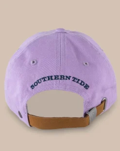 Southern Tide Mini Skipjack Leather Strap Hat Cheap