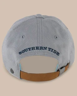 Southern Tide Mini Skipjack Leather Strap Hat Cheap
