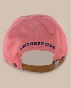 Southern Tide Mini Skipjack Leather Strap Hat Cheap
