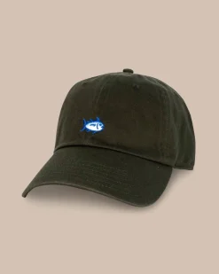 Southern Tide Mini Skipjack Leather Strap Hat Cheap