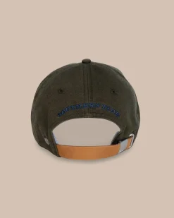 Southern Tide Mini Skipjack Leather Strap Hat Cheap