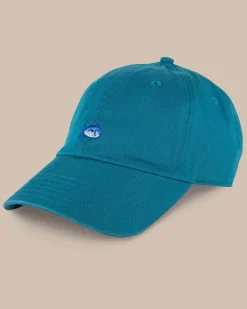 Southern Tide Mini Skipjack Leather Strap Hat Cheap