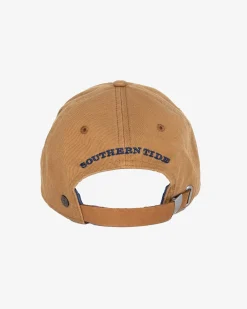 Southern Tide Mini Skipjack Leather Strap Hat Cheap