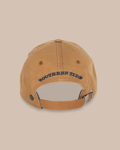 Southern Tide Mini Skipjack Leather Strap Hat Cheap