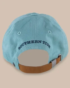 Southern Tide Mini Skipjack Leather Strap Hat Cheap