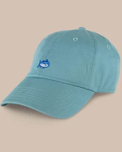 Southern Tide Mini Skipjack Leather Strap Hat Cheap