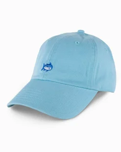 Southern Tide Mini Skipjack Leather Strap Hat Cheap