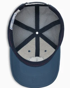 Southern Tide North Carolina Patch Performance Trucker Hat Seven Seas Blue Clearance