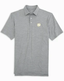 Southern Tide Notre Dame Fighting Irish Driver Spacedye Polo Shirt Store