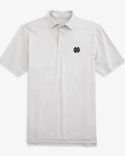Southern Tide Notre Dame Fighting Irish Driver Spacedye Polo Shirt Store