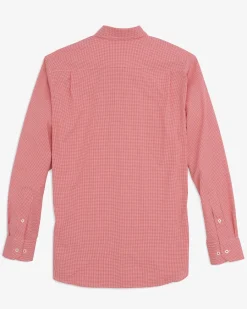 Southern Tide Ole Miss Rebels Gingham Button Down Shirt Varsity Red New