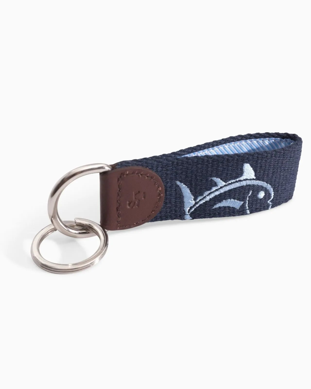 Southern Tide Rising Skipjack Embroidered Key Fob Store