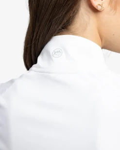 Southern Tide Runaround Quarter Zip Pull Over Classic White Cheap